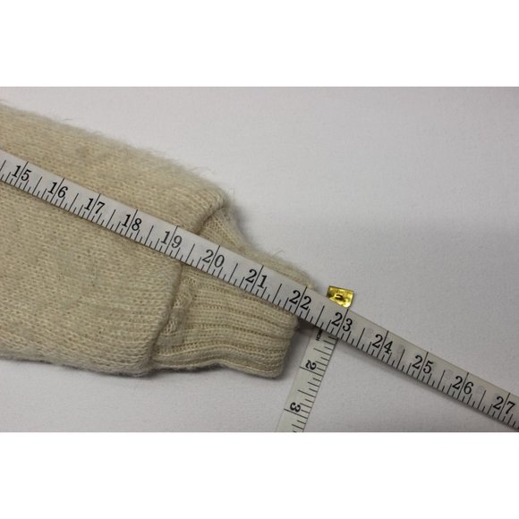 Vintage Ice-Knit Icelandic wool knit button front jacket S - Picture 10 of 14